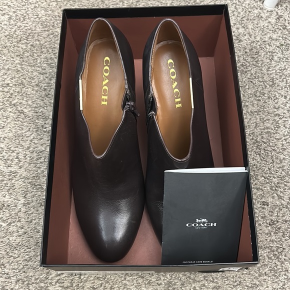 Coach Seneca Glazed Leather boot size 9.5 - Picture 9 of 11